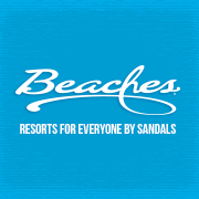 Beaches, Resorts for Everyone by Sandals logo. 